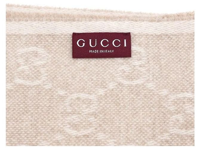 Gucci Écharpe en laine Web Stripe pour unisexe - vue 6