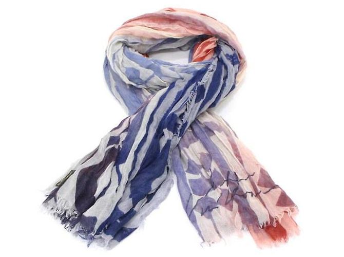 Louis Vuitton Stola, sciarpa e foulard in misto cashmere e seta Multicolore - vista 8