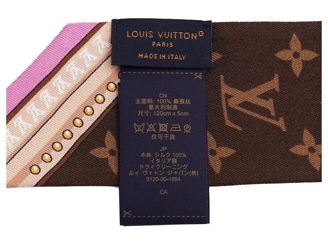 Louis Vuitton Ultimate Monogram BB Bandana Schal Schwarz - Ansicht 4