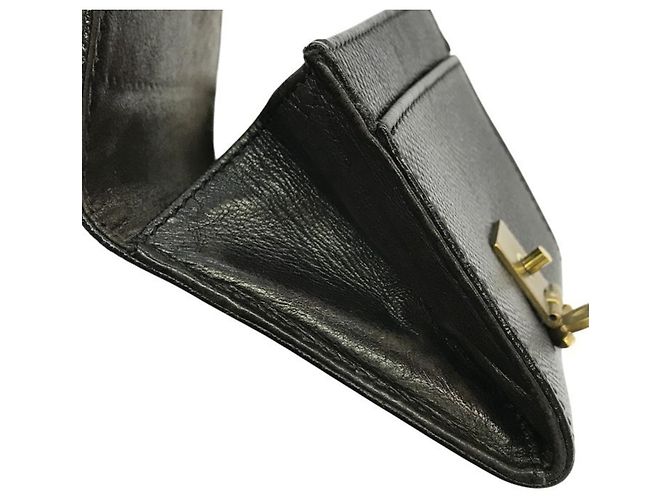 Cartera bi-fold negra Chanel Negro - vista 7