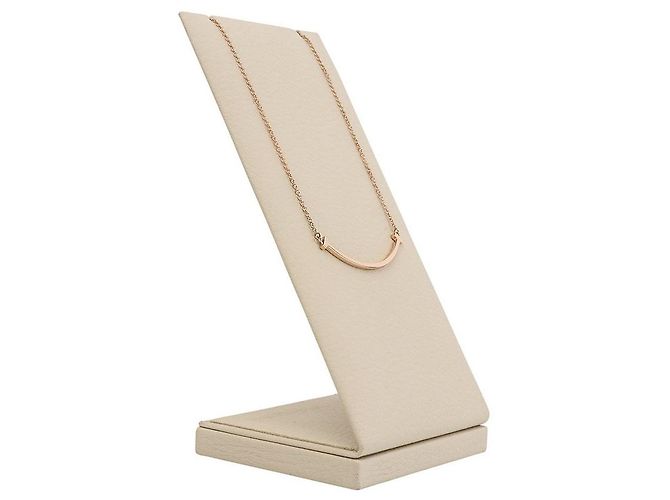 Tiffany & Co Collana con pendente Rose Gold Smile Small (Ricevuta d'acquisto) Rosa - vista 2