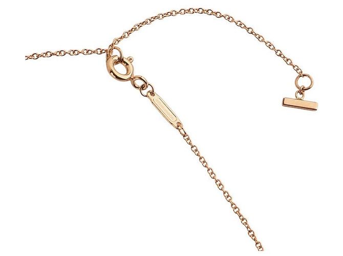 Tiffany & Co Collana con pendente Rose Gold Smile Small (Ricevuta d'acquisto) Rosa - vista 4