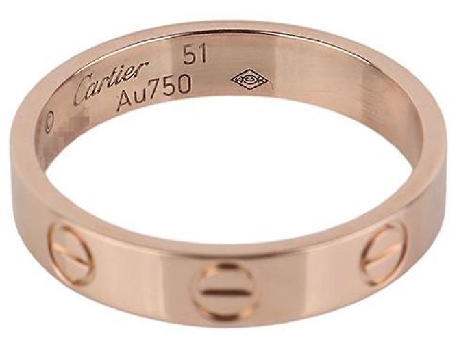 Cartier Mini Love Ring in Roségold, Größe Pink - Ansicht 4