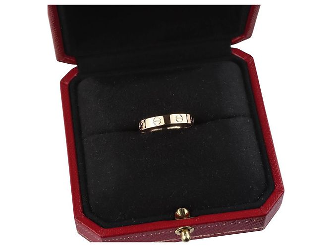 Cartier Anello Mini Love in oro rosa Taglia - vista 5