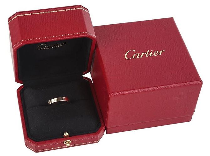 Cartier Anello Mini Love in oro rosa Taglia - vista 6