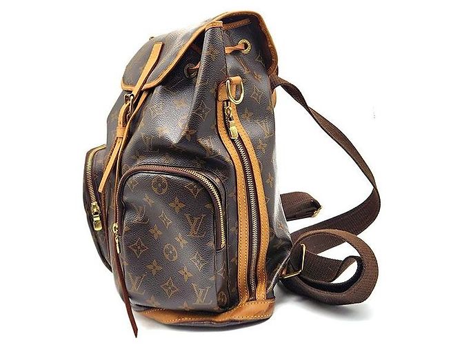 Louis Vuitton Mochila Monogram Bosphore Castaño - vista 2