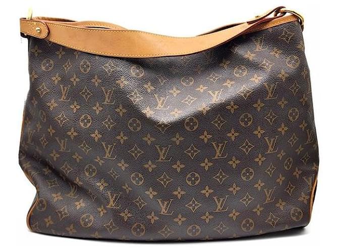 Louis Vuitton Monogram Delightful GM Marrone - vista 3