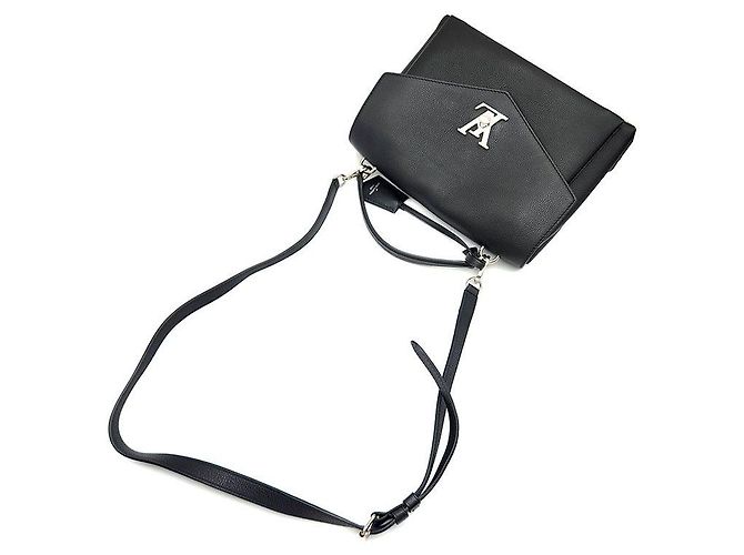 Louis Vuitton La mia borsa a tracolla My Lock Me Nero - vista 4