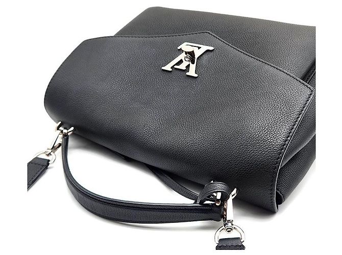 Louis Vuitton La mia borsa a tracolla My Lock Me Nero - vista 6