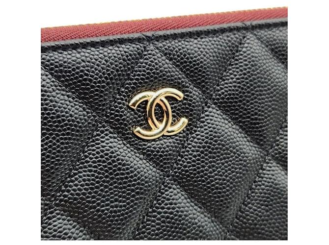 Chanel Clutch Caviar New Medium Nero - vista 6