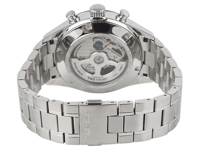 Tag Heuer Carrera Chronograph Herrenuhr Weiß - Ansicht 5