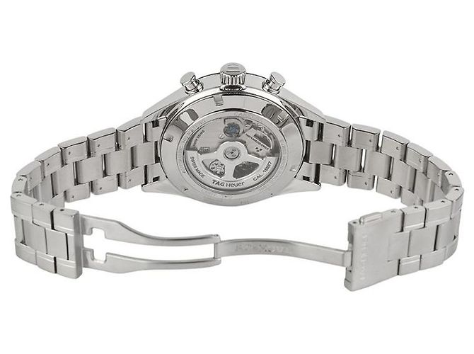 Tag Heuer Carrera Chronograph Herrenuhr Weiß - Ansicht 7