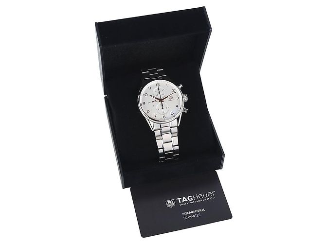 Tag Heuer Carrera Chronograph Herrenuhr Weiß - Ansicht 8