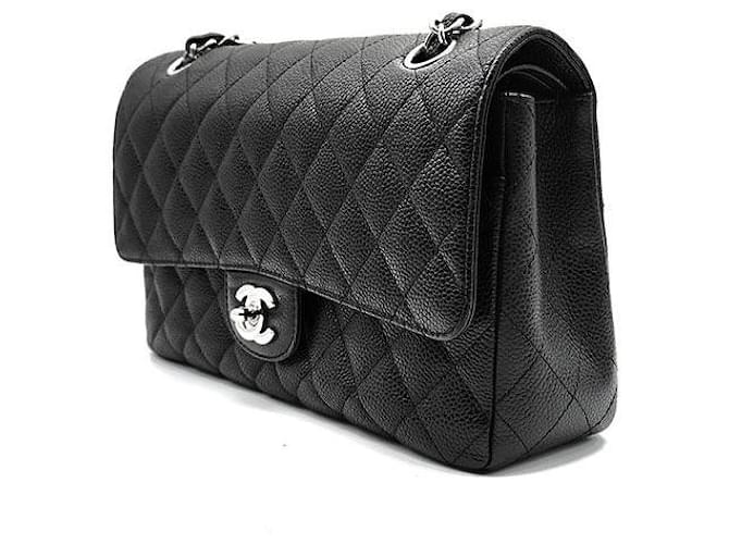 Chanel Caviar Classic Medium Nero - vista 2
