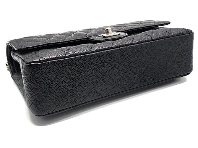 Chanel Caviar Classic Medium Nero - vista 7