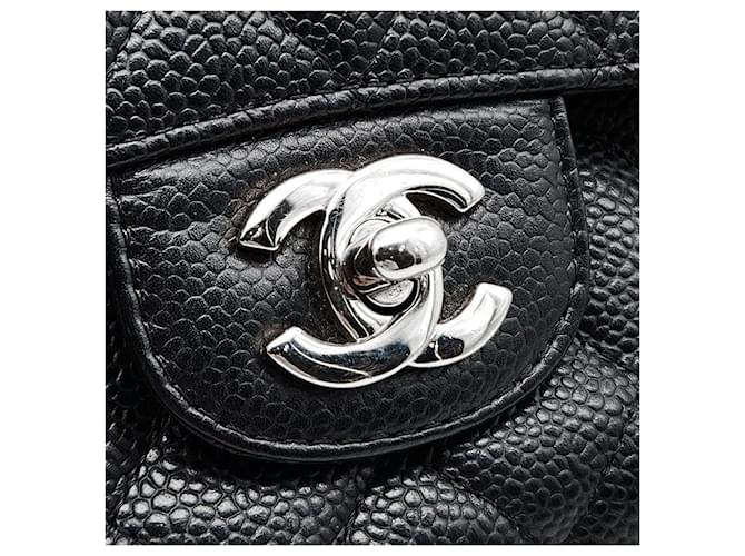 Chanel Caviar Classic Medium Nero - vista 8