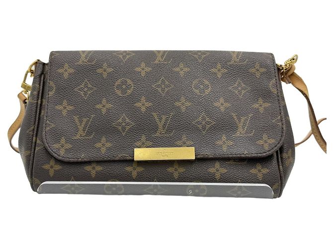 Louis Vuitton Bolsa tiracolo Favorite MM em canvas Monogram Marrom - vista 2