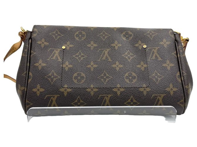 Louis Vuitton Bolsa tiracolo Favorite MM em canvas Monogram Marrom - vista 6
