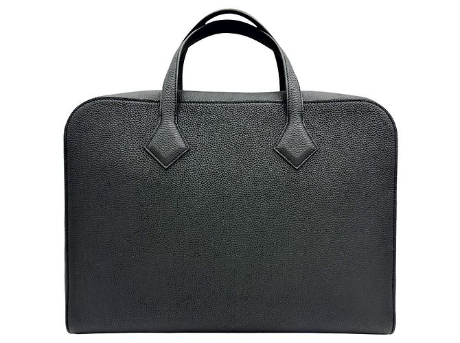 Hermès Valigetta Victoria Light Black Engraving [Year Business Bag Handbag BT TD Nero - vista 5