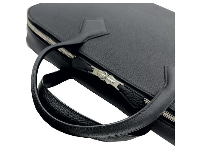 Hermès Valigetta Victoria Light Black Engraving [Year Business Bag Handbag BT TD Nero - vista 6