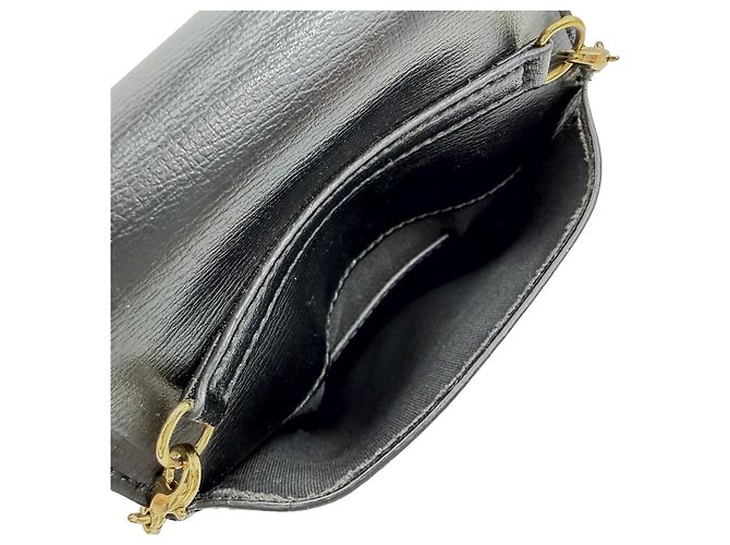 Salvatore Ferragamo Custodia per Telefono con Fiocco e Borsa a Tracolla Nero - vista 9
