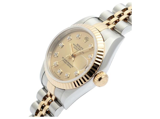 Rolex Reloj combinado Datejust After Diamond para mujer Amarillo - vista 10