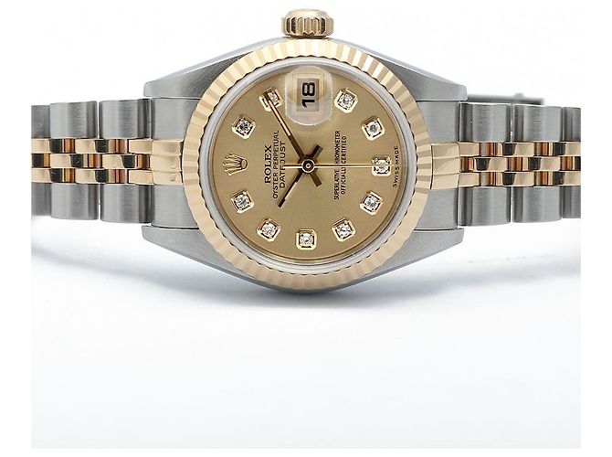 Rolex Reloj combinado Datejust After Diamond para mujer Amarillo - vista 18