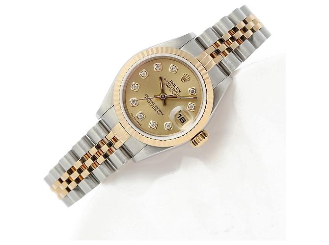 Rolex Reloj combinado Datejust After Diamond para mujer Amarillo - vista 21