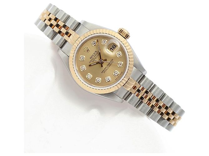 Rolex Reloj combinado Datejust After Diamond para mujer Amarillo - vista 22