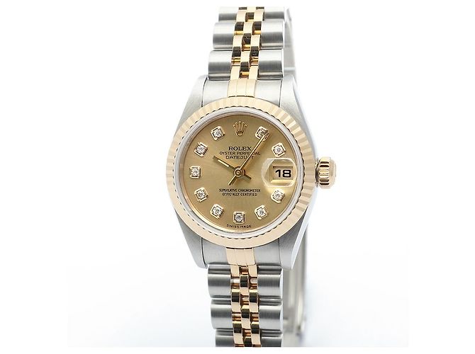 Rolex Reloj combinado Datejust After Diamond para mujer Amarillo - vista 8
