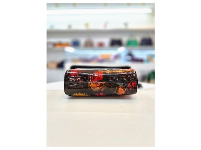 Mulberry Borsa a tracolla e crossbody in vernice con motivo floreale scuro Multicolore - vista 14