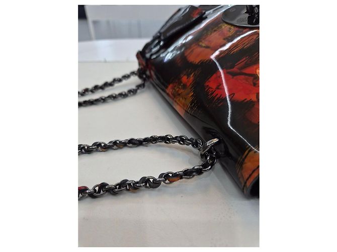 Mulberry Borsa a tracolla e crossbody in vernice con motivo floreale scuro Multicolore - vista 18