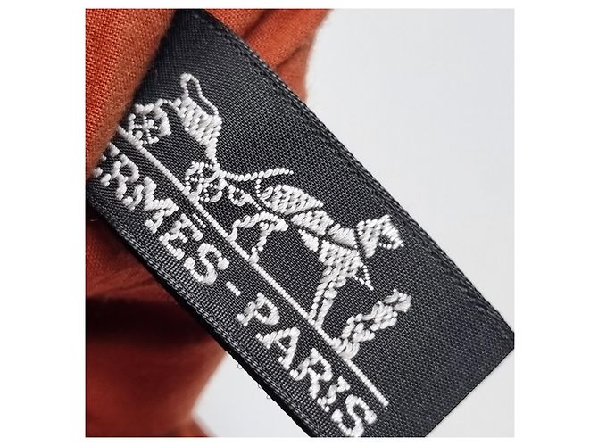 Hermès Amedaba MM Canvas Tote Bag Orange - Ansicht 21