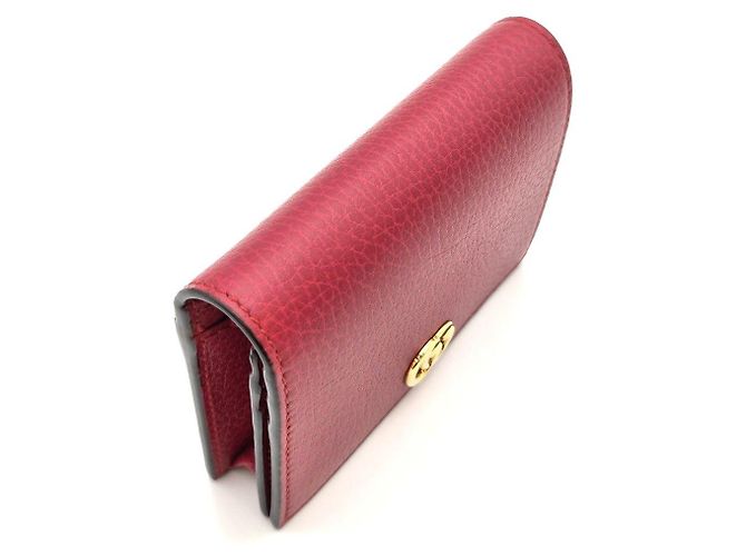 Gucci Tarjetero GG Marmont Rojo Roja - vista 10