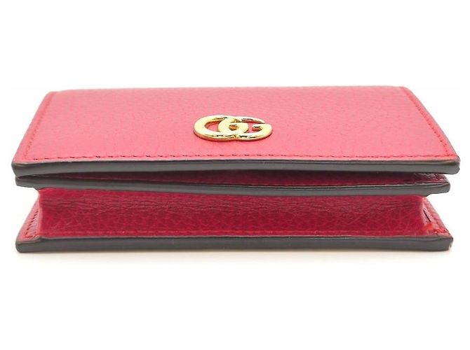 Gucci Tarjetero GG Marmont Rojo Roja - vista 11