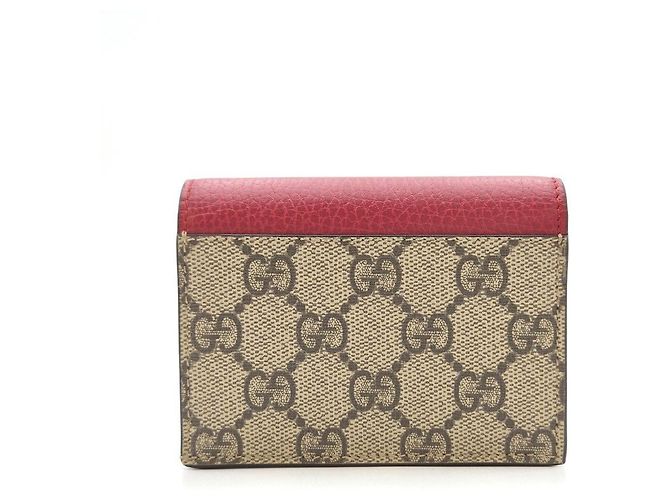 Gucci Tarjetero GG Marmont Rojo Roja - vista 5