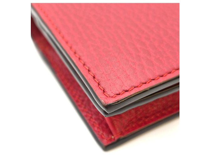 Gucci Tarjetero GG Marmont Rojo Roja - vista 8