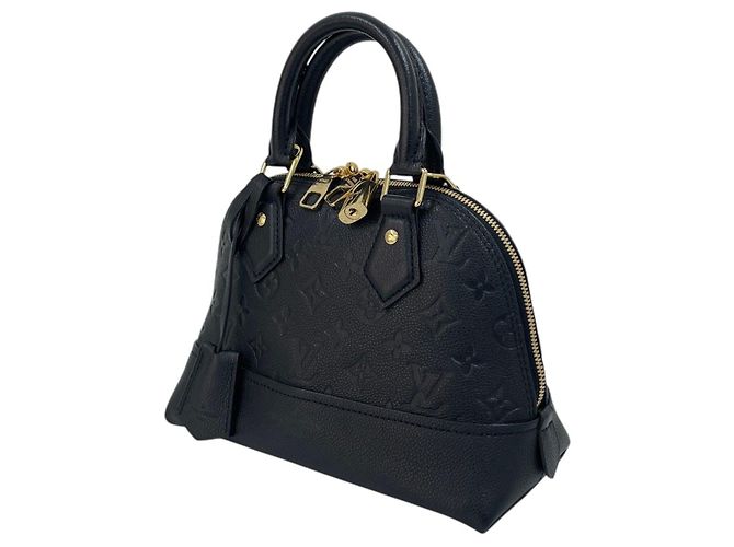 Louis Vuitton Borsa Tote Monogram Empreinte Neo Alma BB Borsa a Spalla Nero - vista 3