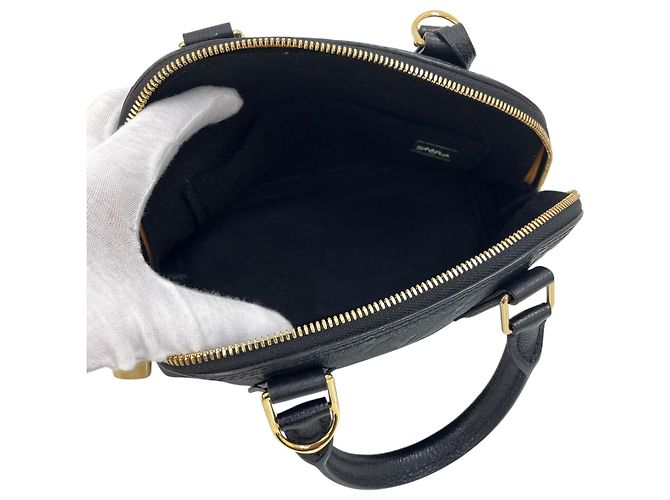 Louis Vuitton Borsa Tote Monogram Empreinte Neo Alma BB Borsa a Spalla Nero - vista 6