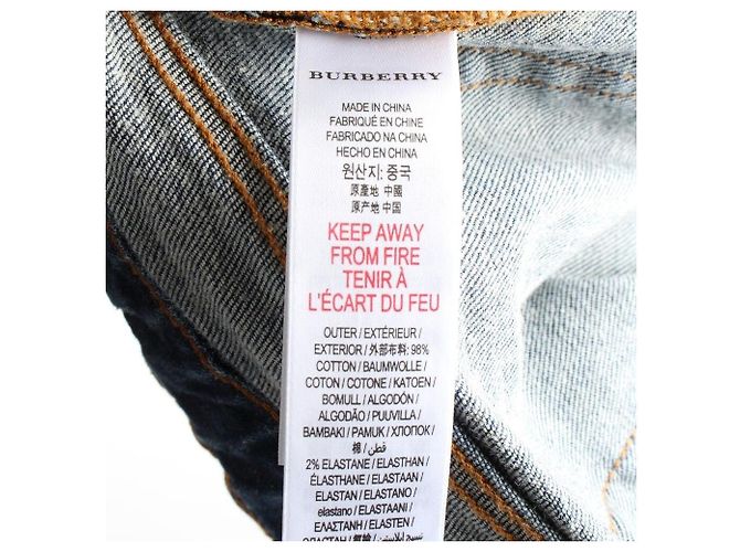Burberry Pantaloni in denim per bambini Blu - vista 6
