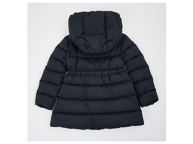 Moncler Giacca imbottita con cappuccio Baby Molan Nero - vista 2