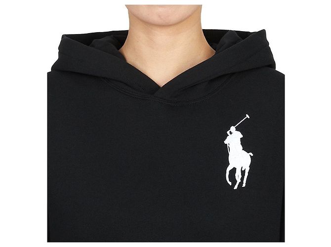 Ralph Lauren Kinder Fleece-Kapuzenpullover Schwarz - Ansicht 5