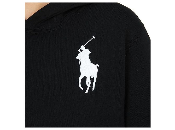 Ralph Lauren Kinder Fleece-Kapuzenpullover Schwarz - Ansicht 6