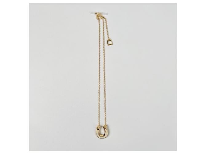 Hermès Collana in Oro Giallo Cream, Small Model Bianco - vista 7
