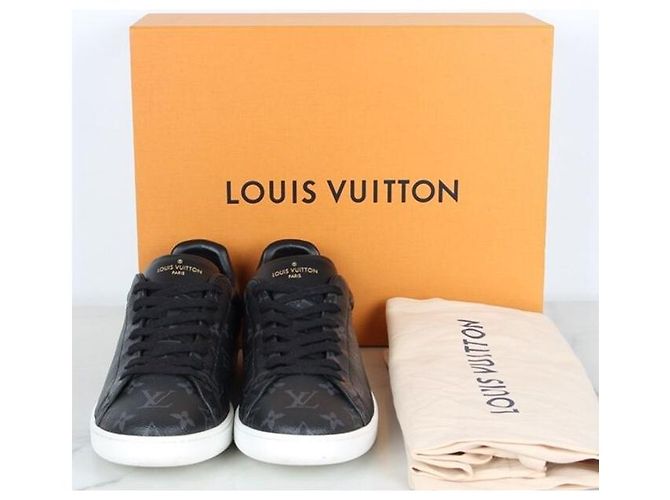Louis Vuitton Sneakers Luxembourg Monogram Black Nero - vista 2