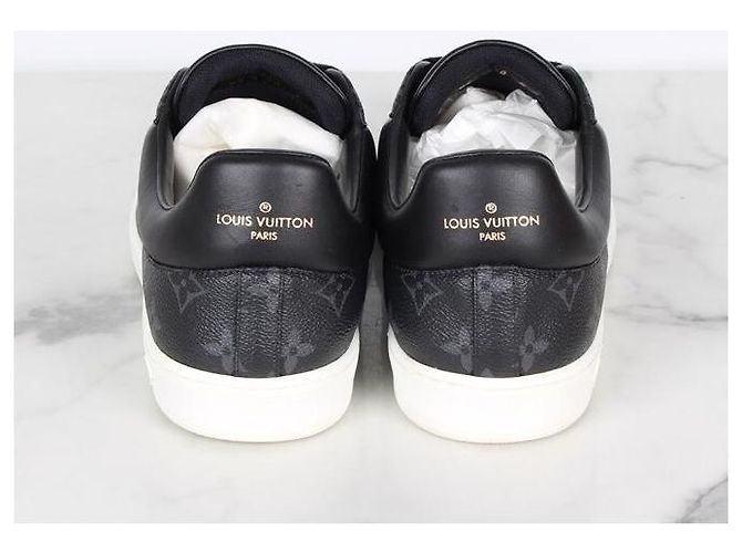Louis Vuitton Sneakers Luxembourg Monogram Black Nero - vista 4