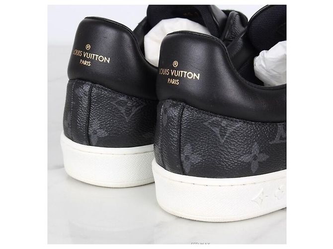 Louis Vuitton Sneakers Luxembourg Monogram Black Nero - vista 7