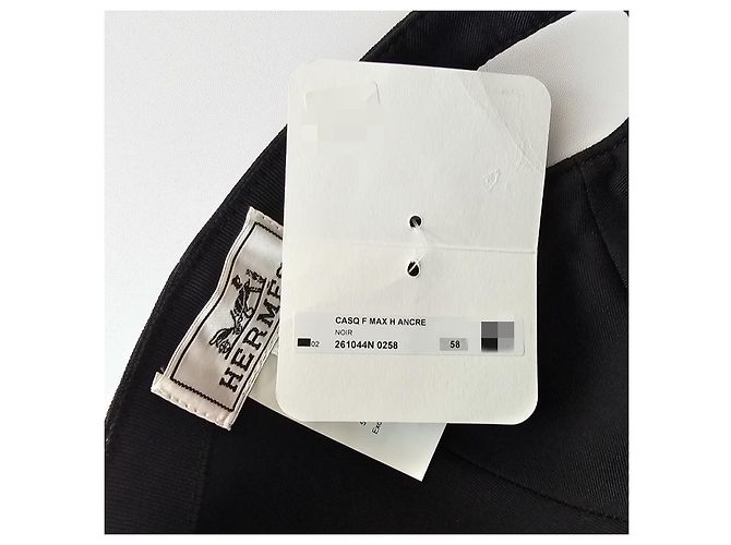 Hermès Boné Âncora Preto - vista 14