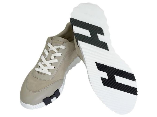 Hermès Bouncing Sneakers Scarpe sportive da uomo Beige Marrone - vista 11
