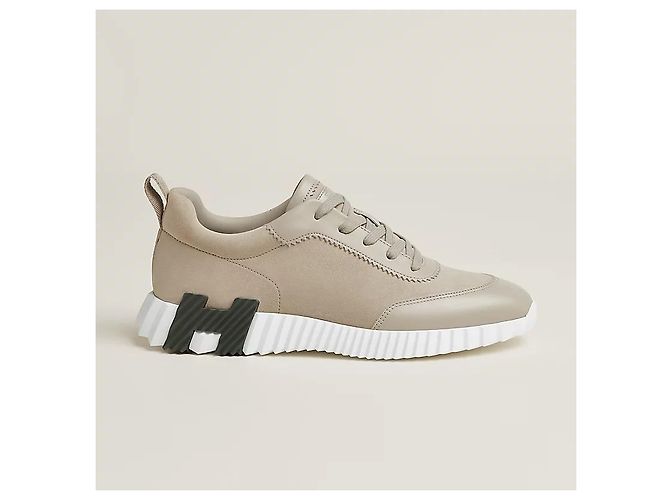 Hermès Bouncing Sneakers Scarpe sportive da uomo Beige Marrone - vista 4